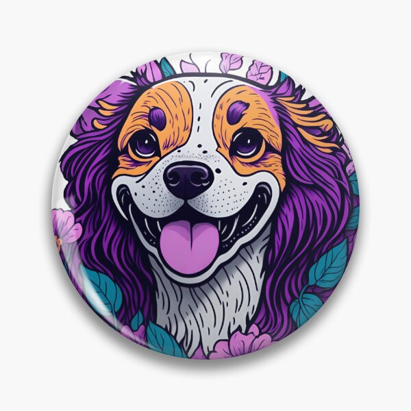 Artikelvorschau, Lächelnder süßer flauschiger Hund entworfen und verkauft von Microcósmico | Lifestyle and self-esteem.