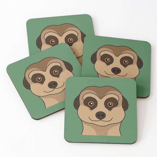 Item preview, Cute Meerkat Cartoon designed and sold by Scat the cat.