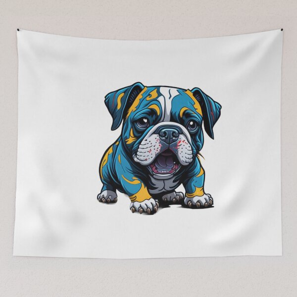 Item preview, Squishy Snorts: Cute Bulldog Puppy designed and sold by harperjg.