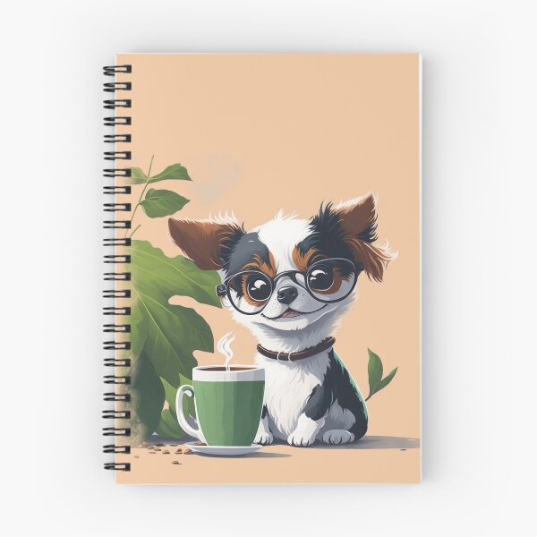 Item preview, "Dog's Coffee Time: Relax and Refresh" designed and sold by hudaG.