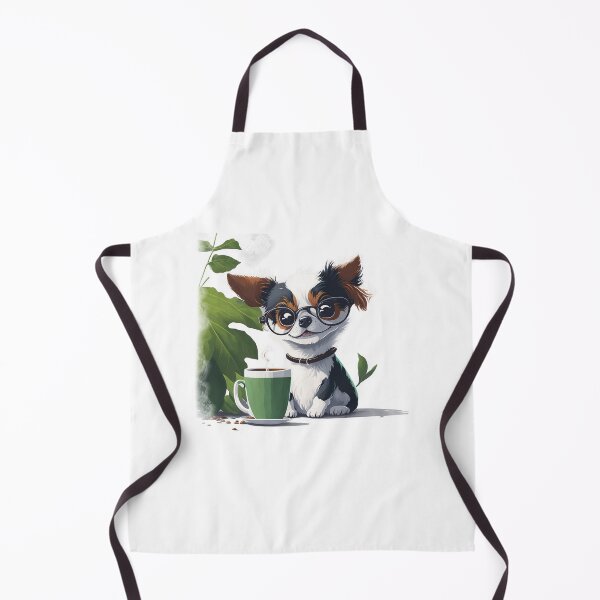 Item preview, "Dog's Coffee Time: Relax and Refresh" designed and sold by hudaG.