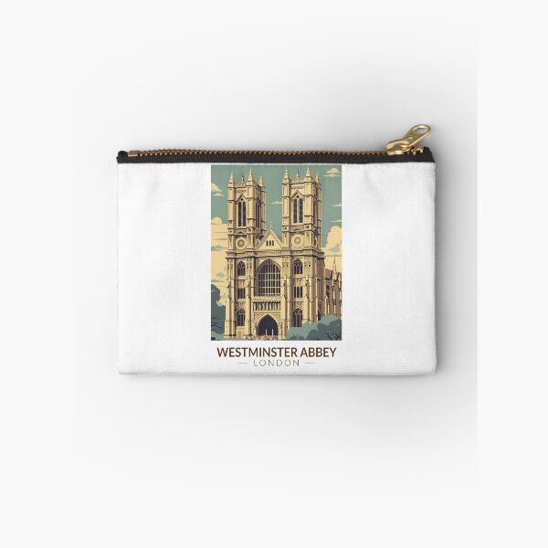 Item preview, Westminster Abbey England Travel Art Vintage designed and sold by KrisSidDesigns.