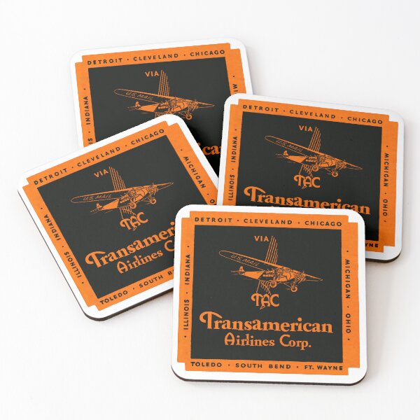 Item preview, 1928 Transamerican Airlines designed and sold by historicimage.