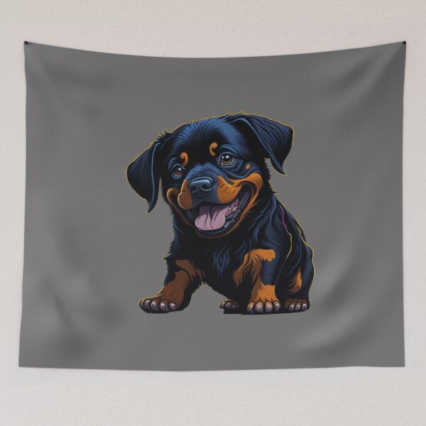Item preview, Rottweiler Rascal: Cute Rottweiler Puppy designed and sold by harperjg.