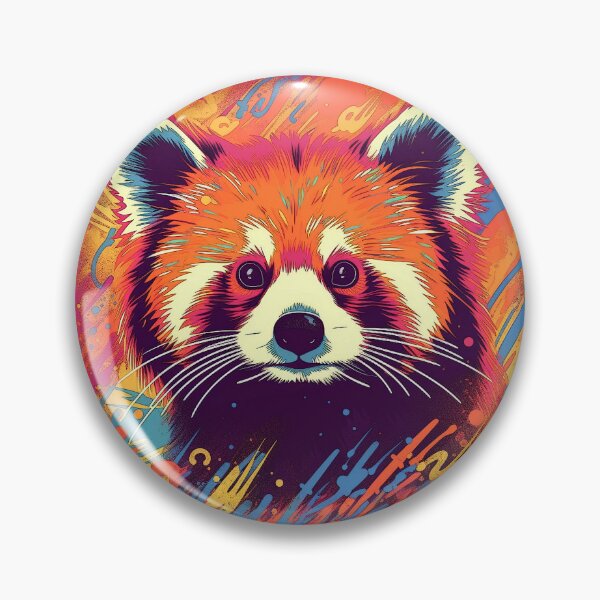 Item preview, Colorful Red Panda designed and sold by Wojciech Wolan.