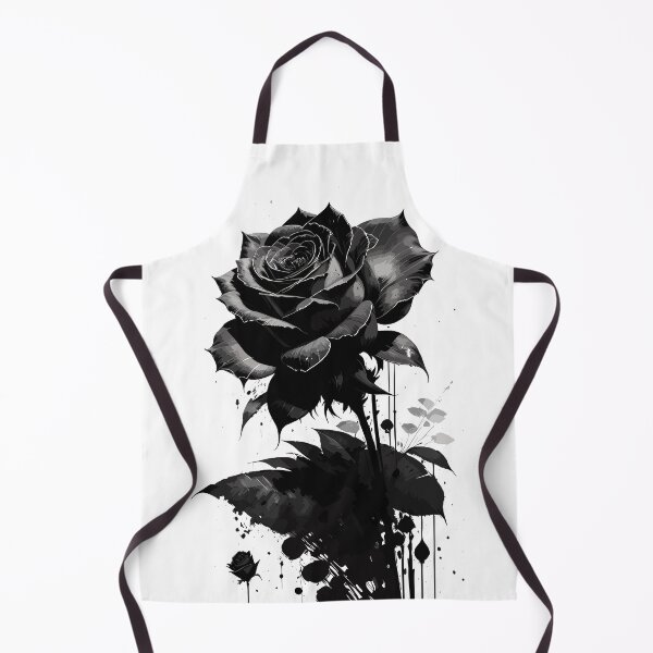 Item preview, Elegant Inked Rose designed and sold by Pickmash.