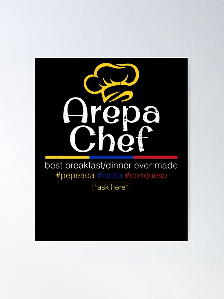 Arepas venezuela Poster for Sale by LatinoPower