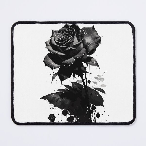 Item preview, Elegant Inked Rose designed and sold by Pickmash.