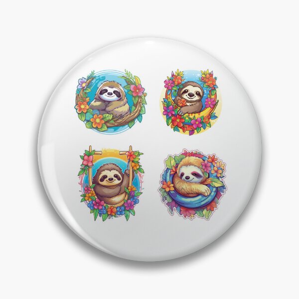 Item preview, Cool Sloths Chilling on Hammocks designed and sold by AdiRemba.