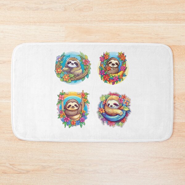Item preview, Cool Sloths Chilling on Hammocks designed and sold by AdiRemba.