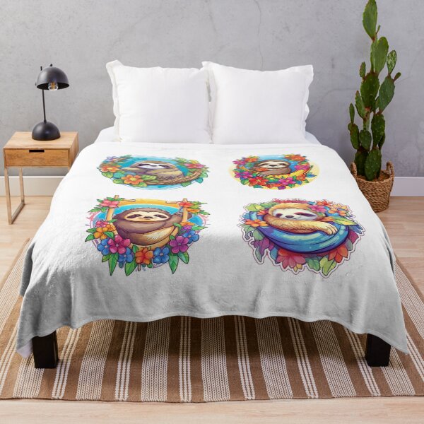 Item preview, Cool Sloths Chilling on Hammocks designed and sold by AdiRemba.