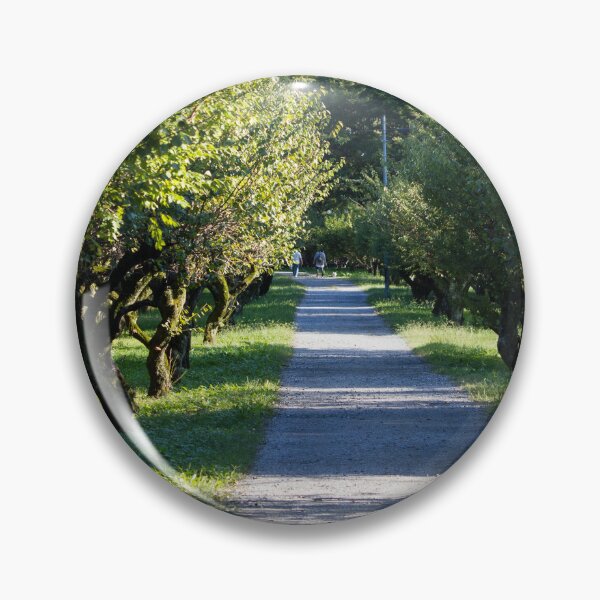 Item preview, Tree lined path in a park designed and sold by Shizenkai.