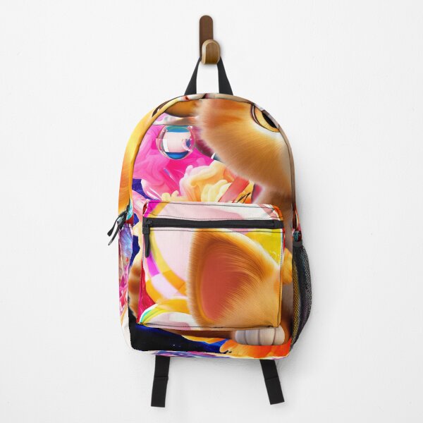 Item preview, Cute Animal Characters Art 1 -kitten with Abstract- designed and sold by lematworks.