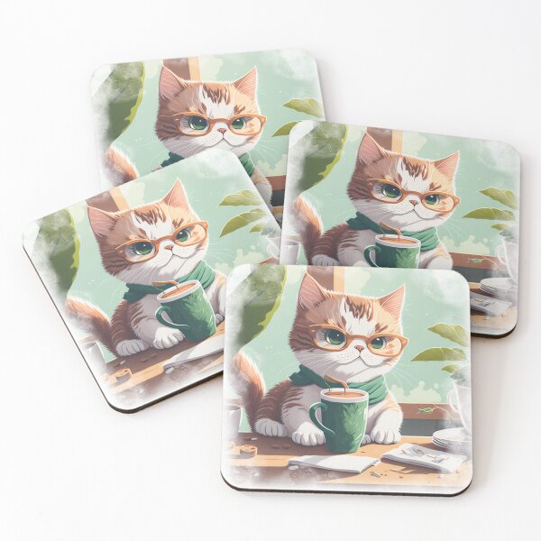 Item preview, Feline Work Mode: Coffee Break Edition designed and sold by hudaG.