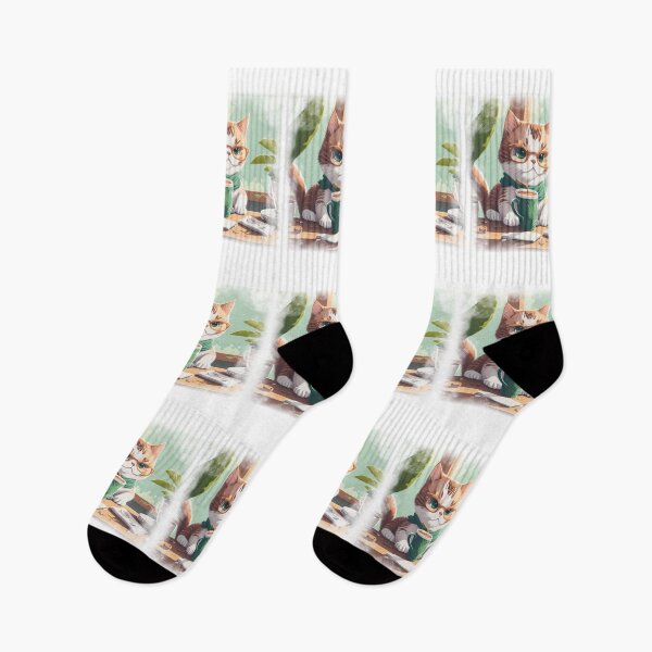 Item preview, Feline Work Mode: Coffee Break Edition designed and sold by hudaG.