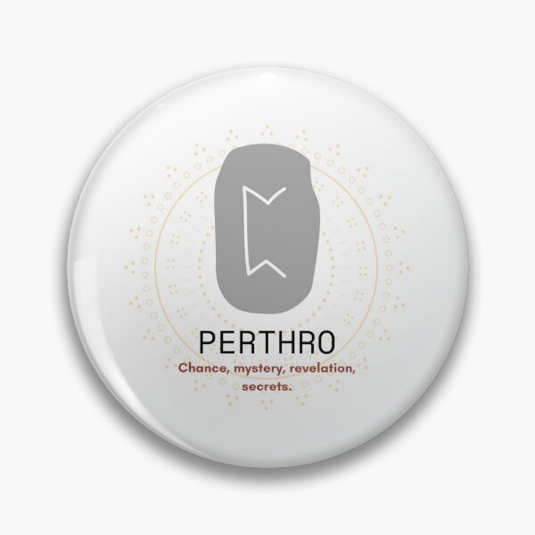 Item preview, Perthro - The Mystery Rune designed and sold by WrenCemetery.