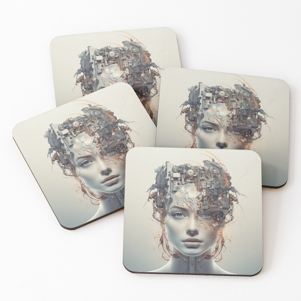 Item preview, Coasters (Set of 4) designed and sold by StudioRedKoala.
