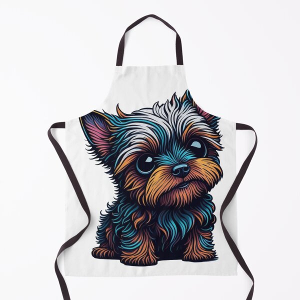 Item preview, appy Days: Cute Yorkshire Terrier Puppy designed and sold by harperjg.