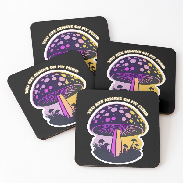 Item preview, You are always on my mind Mushroom Tee designed and sold by ZenStickConcept.
