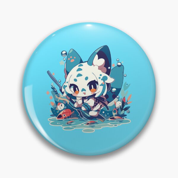 Item preview, Dreaming of fish designed and sold by Chibi Cat Art Corner.