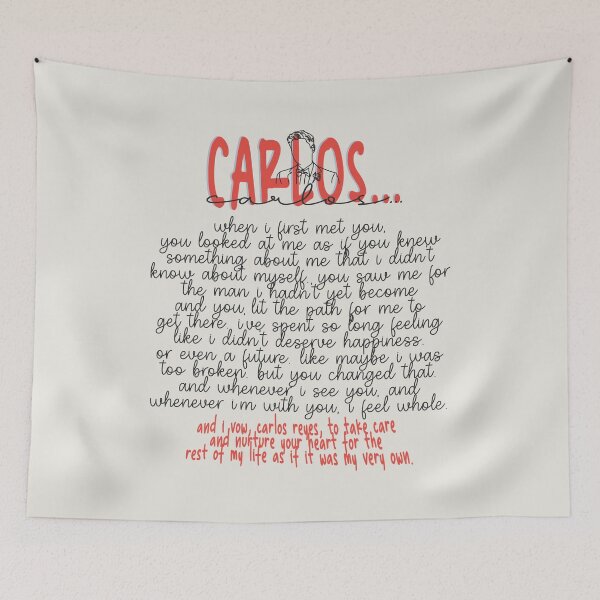 Item preview, carlos... when i first met you... designed and sold by Pinu92.