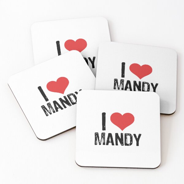 Item preview, I Love Mandy designed and sold by The "I Love Everything" Shop.
