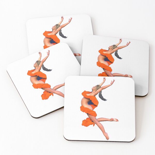 Item preview, Woman girl dancer leaping in air designed and sold by Fantasyart123.