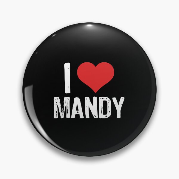 Item preview, I Love Mandy designed and sold by The "I Love Everything" Shop.