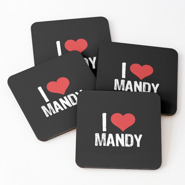 Item preview, I Love Mandy designed and sold by The "I Love Everything" Shop.