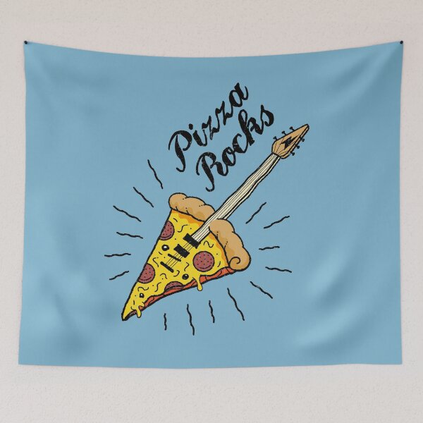 Item preview, Pizza Rocks - Slice Guitar designed and sold by propellerhead.