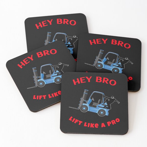 Item preview, Forklift Ninja Hey Bro Lift Like a Pro BR designed and sold by TeamsterLife.