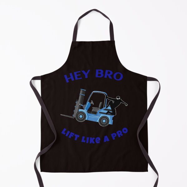 Item preview, Forklift Ninja Hey Bro Lift Like a Pro BB designed and sold by TeamsterLife.