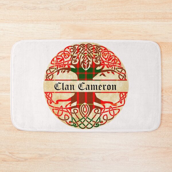 Item preview, Cameron Tree of Life Clan Scottish Surname tartan designed and sold by BagTown Clans.