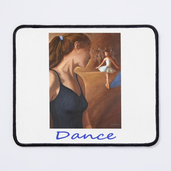 Artikelvorschau, Dancer woman girl watching other dancers entworfen und verkauft von Fantasyart123.