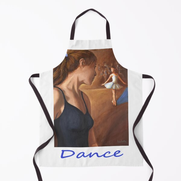 Item preview, Dancer woman girl watching other dancers designed and sold by Fantasyart123.