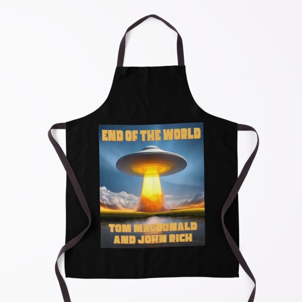 Item preview, End of the World T-Shirt or Poster, Tom MacDonald Lyrics, Tom MacDonald Merch, John Rich and Tom MacDonald Song, End of the World Sticker designed and sold by matrixunplugged.