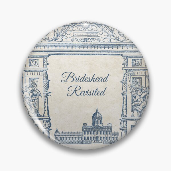Item preview, Brideshead Revisted Enchanted Palace Book Cover in Blue designed and sold by Roaming  the Greenwood.