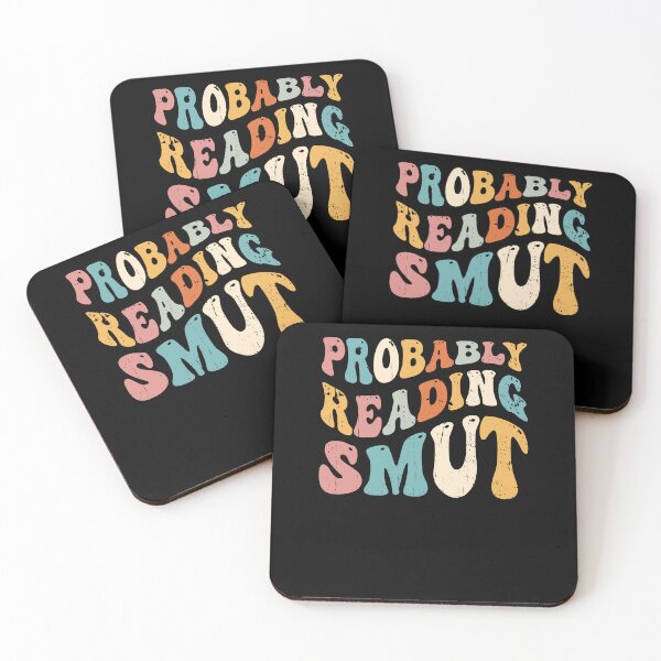 Item preview, Probably Reading Smut Romance Book Reader Retro Reading designed and sold by Sinful Charm.