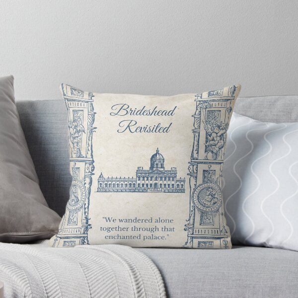 Item preview, Brideshead Revisted Enchanted Palace Book Cover in Blue designed and sold by Roaming  the Greenwood.