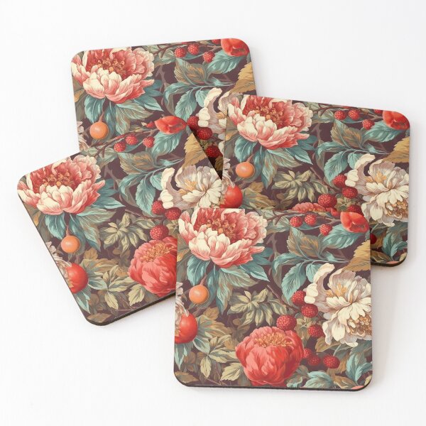 Item preview, Peonies Vintage Flowers designed and sold by DiGi007.