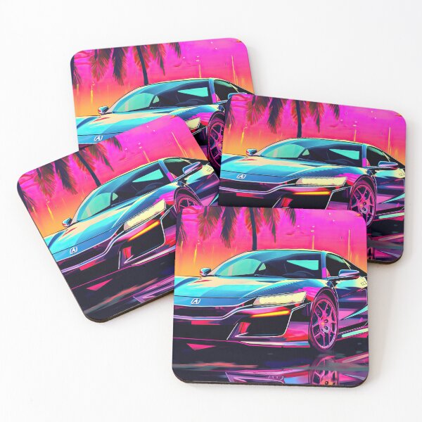 Item preview, Retro Car Digital Illustrations: A Journey to the 80s-90s designed and sold by Piotrek0001.