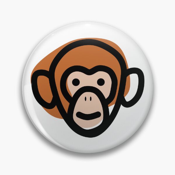 Item preview, Monkey Face Boho Style Minimilistic designed and sold by potatocutts.