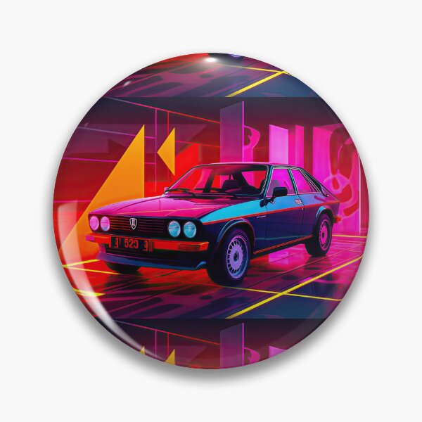Item preview, Retro Car Digital Illustrations: A Journey to the 80s-90s designed and sold by Piotrek0001.