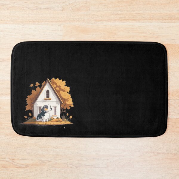 Item preview, Furry Friend in Fall: Cute Dog and Autumn Leaves designed and sold by hudaG.