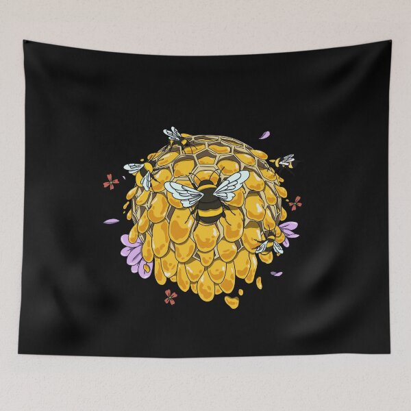 Item preview, Sweet Bee Honey Beekeeper Honeycomb designed and sold by LuminOrb.