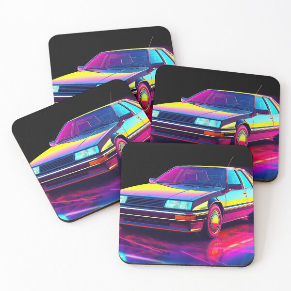 Item preview, Retro Car Digital Illustrations: A Journey to the 80s-90s designed and sold by Piotrek0001.