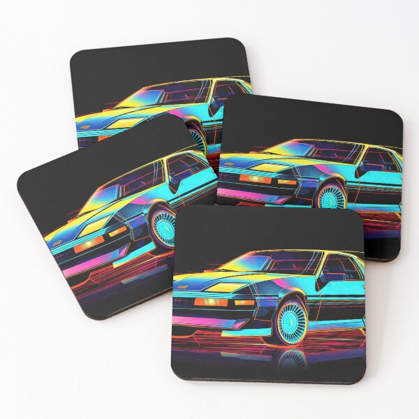 Item preview, Retro Car Digital Illustrations: A Journey to the 80s-90s designed and sold by Piotrek0001.