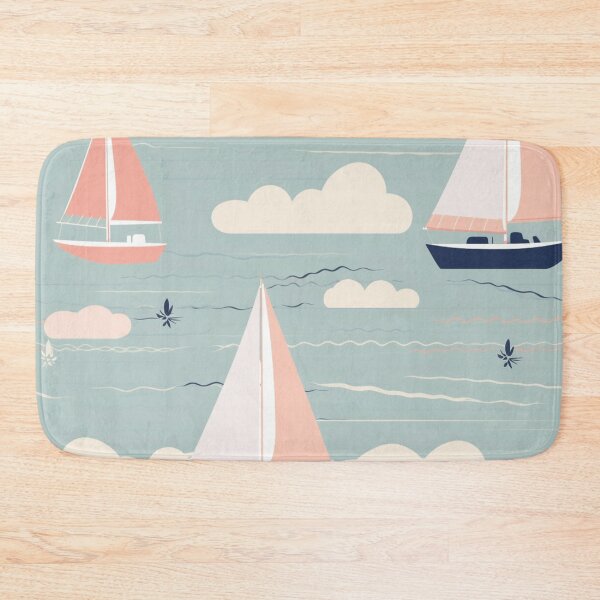Item preview, A Sailboat Pattern designed and sold by StudioRedKoala.