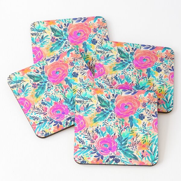 Item preview, vibrant flower garden designed and sold by MocaCreative.