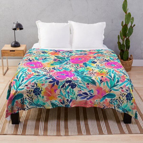 Item preview, vibrant flower garden designed and sold by MocaCreative.